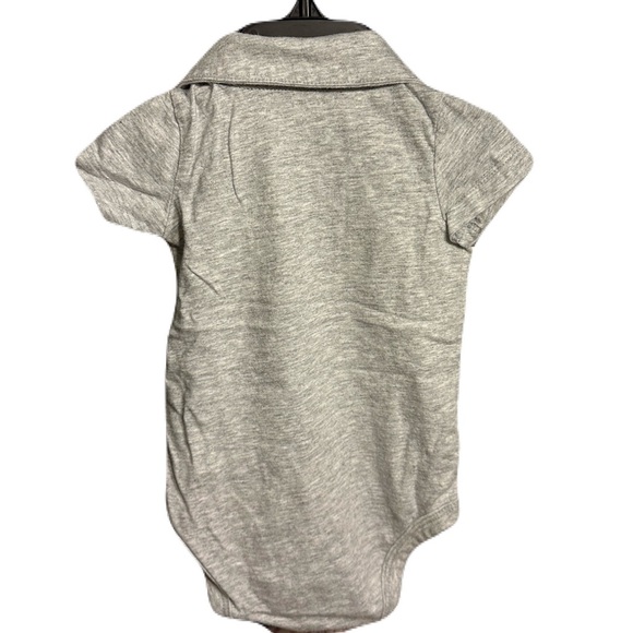 (3️⃣) Carter's Collard Onesies w ⚓️ on Pocket, 6M - Picture 4 of 14